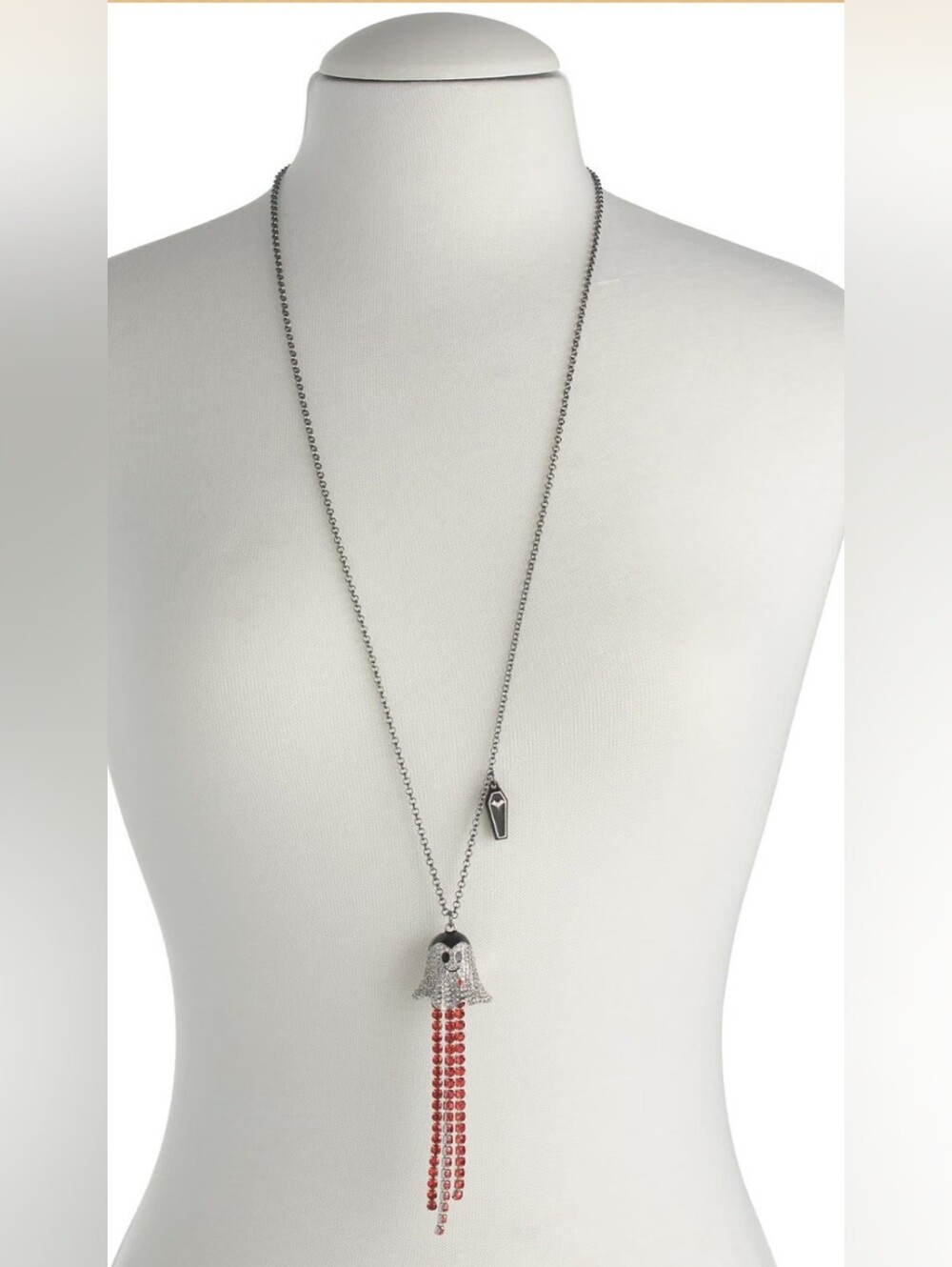Betsey Johnson Vampire Ghost Necklace